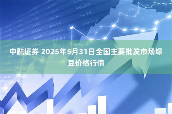 中融证券 2025年5月31日全国主要批发市场绿豆价格行情